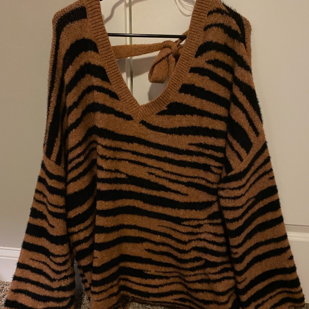 Zebra Sweater